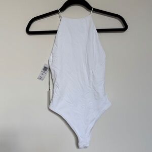 Aritzia Babaton Fox Contour Bodysuit - White - XXS - NWT - Sold Out Style